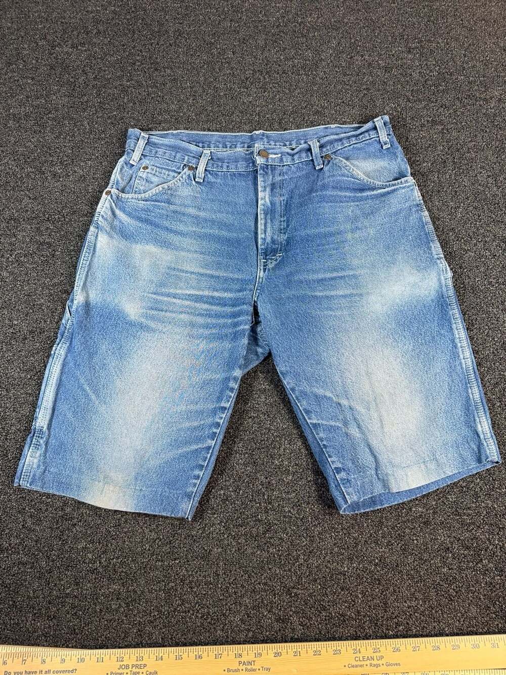Dickies Carpenter Denim Shorts Blue Men's Size 34
